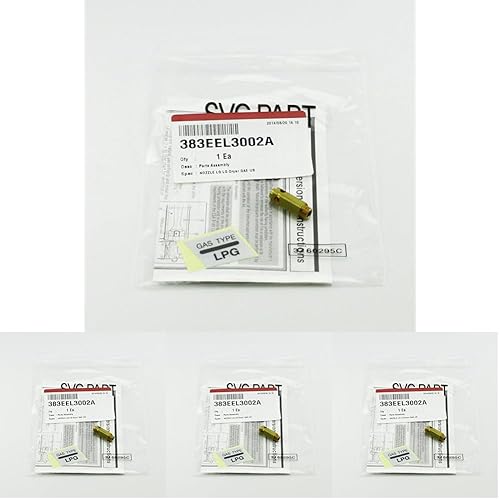 LG 4948EL4002B Gas Dryer LP Conversion Kit (Pack of 4)