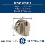 GE Knobs WB03X29315 replacement part