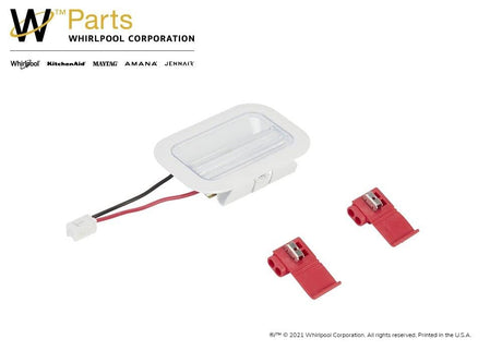 Whirlpool W10695459 Genuine OEM SxS Refrigerator LED Light Assembly