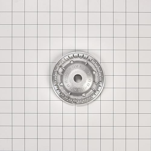 Whirlpool W10811599 Genuine OEM Gas Range Surface Burner Base, Center