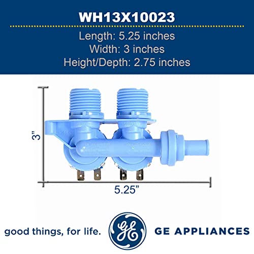 GE WH13X10023 Genuine OEM Water Inlet Valve