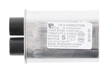 Whirlpool WPW10574736 OEM Microwave Capacitor, Stainless