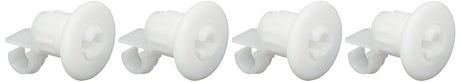 GE WD12X10327 Genuine OEM Roller and Stud Assembly 4 Pack