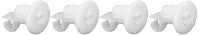 GE WD12X10327 Genuine OEM Roller and Stud Assembly 4 Pack