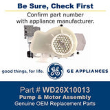 GE Dishwasher Pumps WD26X10013 replacement part