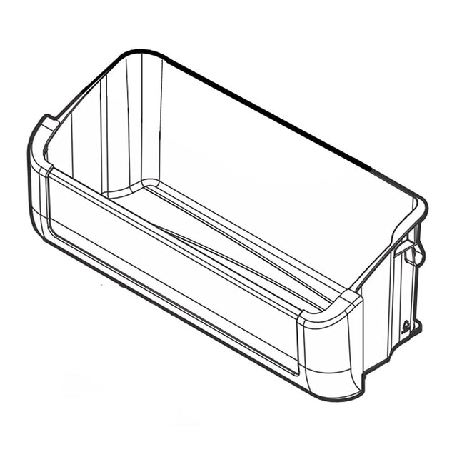 242079801 Refrigerator Door Half-Gallon Bin Genuine Original Equipment Manufacturer (OEM) Part