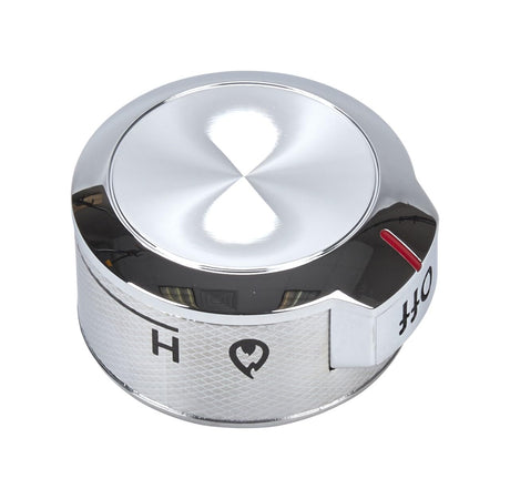 Whirlpool W11030413 Genuine OEM Range Surface Burner Knob, Stainless
