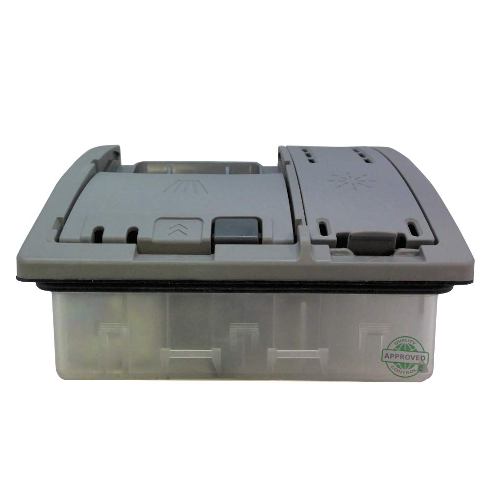 Bosch 00645208 Genuine OEM Detergent Dispenser Assembly (Gray) for Bosch Dishwashers