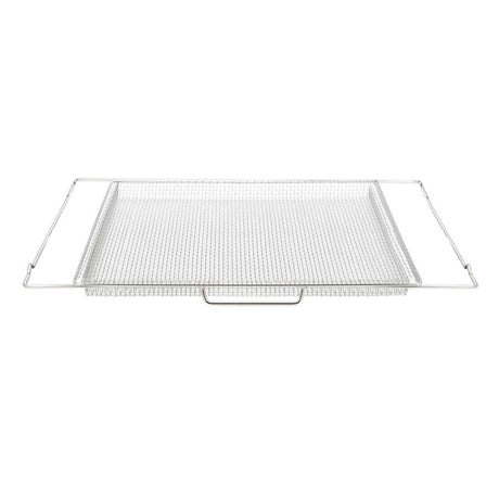 Frigidaire AIRFRYTRAY Ready Cook Oven Insert, Silver Basket: 18.4” x 15.3” x 0.8”, Rack: 24.1” x 15.3”