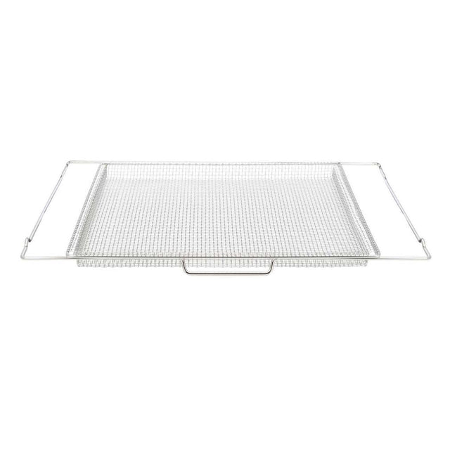 Frigidaire AIRFRYTRAY Ready Cook Oven Insert, Silver Basket: 18.4” x 15.3” x 0.8”, Rack: 24.1” x 15.3”