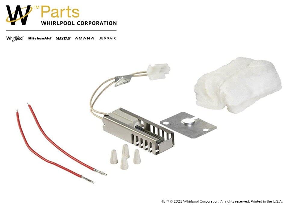 Whirlpool 12400035 Genuine OEM Gas Oven Flat Style Igniter Kit