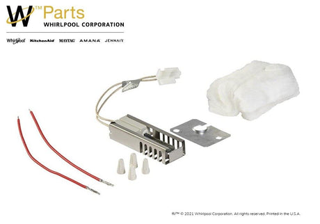 Whirlpool 12400035 Genuine OEM Gas Oven Flat Style Igniter Kit