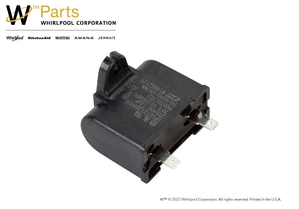 Whirlpool WPW10662129 Genuine OEM Refrigerator Run Capacitor