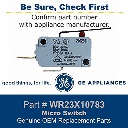 GE WR23X10783 Genuine OEM Dispenser Switch