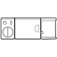 Samsung DD59-01002A Dishwasher Detergent Dispenser Assembly Genuine Original Equipment Manufacturer (OEM) Part