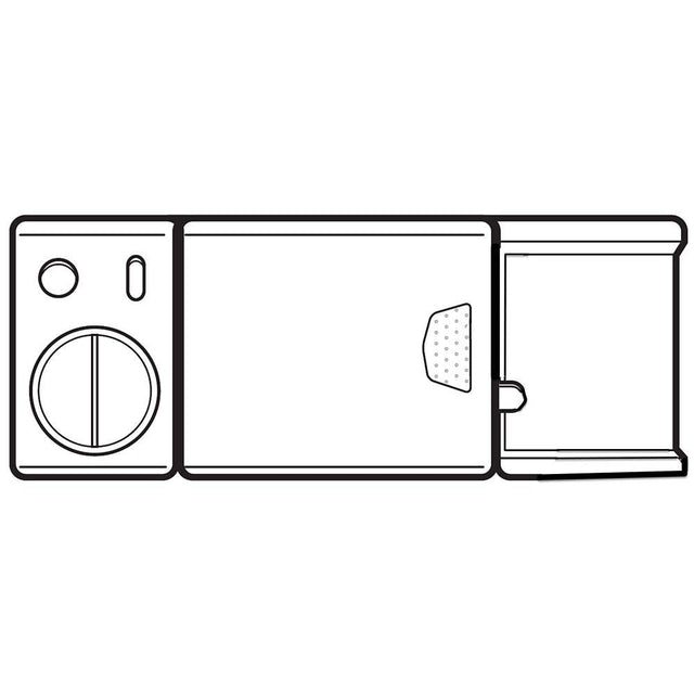 Samsung DD59-01002A Dishwasher Detergent Dispenser Assembly Genuine Original Equipment Manufacturer (OEM) Part
