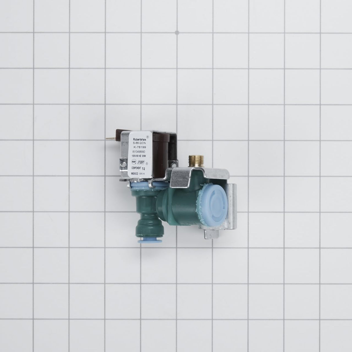 Whirlpool WPW10498990 Genuine OEM SxS Refrigerator Water Inlet Valve Kit