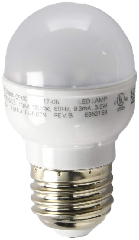 Whirlpool 4396822 Genuine OEM Light Bulb For Refrigerators replaces 1059249, 2260802, AH971228, EA971228, PS971228, W10194423, W10311527 Blue Daylight