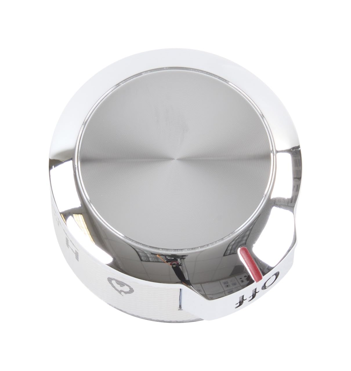 Whirlpool W10872674 OEM Gas Range Surface Control Knob, Stainless