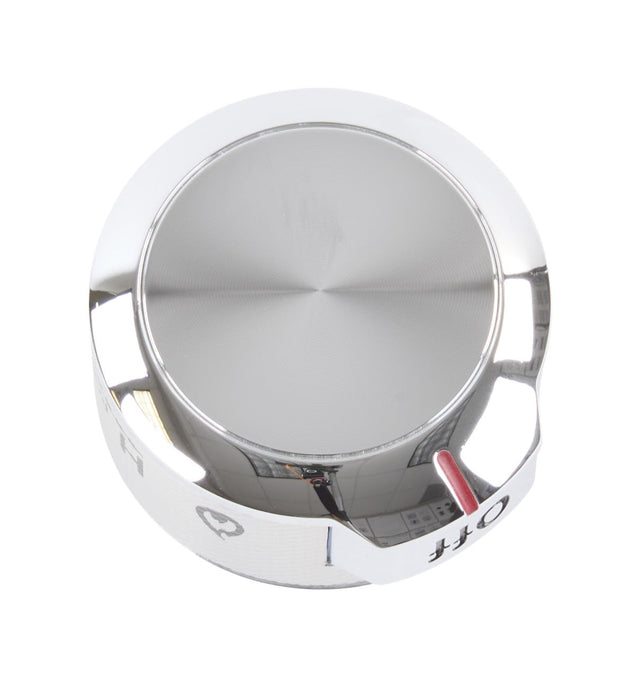 Whirlpool W10872674 OEM Gas Range Surface Control Knob, Stainless