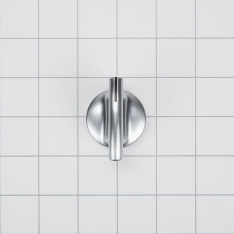 Whirlpool WP7737P245-60 Genuine OEM Range Top Burner Control Knob, Chrome