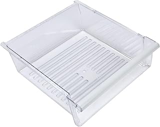Whirlpool WP2309517 OEM SxS Refrigerator Snack Bin, Clear
