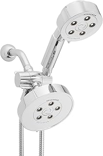 Neo Anystream VSR-233010 6-Spray Polished Chrome Dual Shower Head 2.5-GPM (9.5 LPM)
