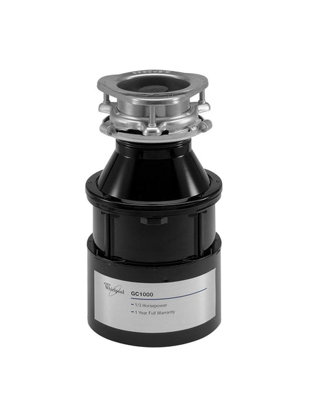Whirpool 84211600 1/3 HP in-Sink Food Disposer, Black