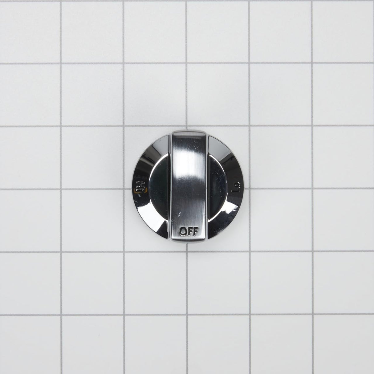 Whirlpool WPW10301588 Genuine OEM Range Surface Burner Control Knob, Stainless