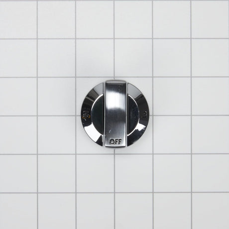 Whirlpool WPW10301588 Genuine OEM Range Surface Burner Control Knob, Stainless