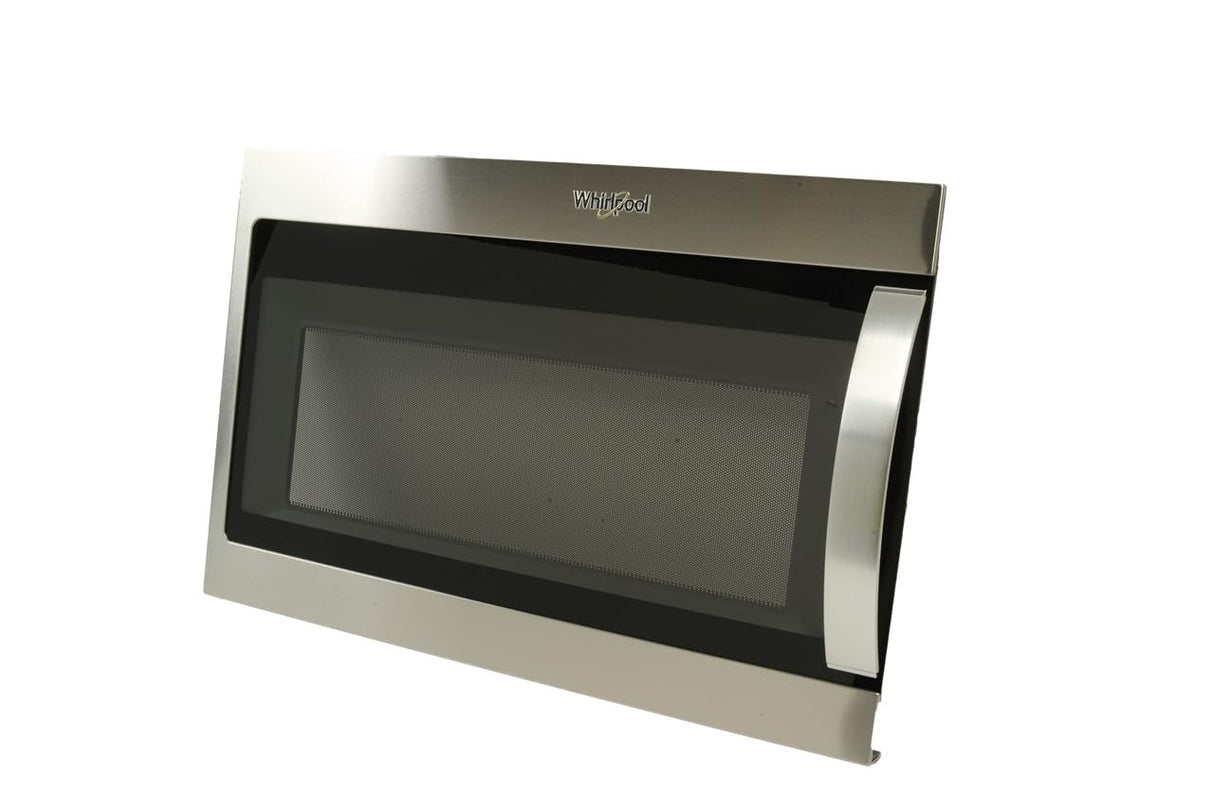 Whirlpool W11173813 OEM Microwave Door Assembly, Black