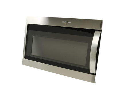 Whirlpool W11173813 OEM Microwave Door Assembly, Black
