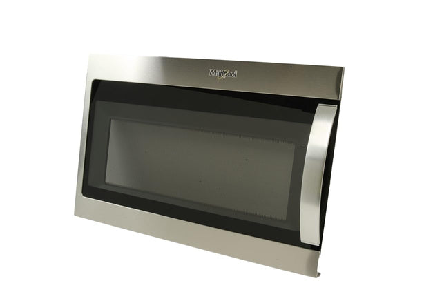 Whirlpool W11173813 OEM Microwave Door Assembly, Black