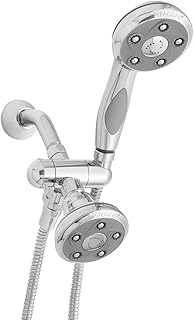 Speakman VS-232007 Napa Anystream 2-Way Shower Combination, 2.5 GPM, Polished Chrome