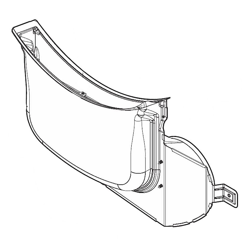 5304505353 Dryer Lint Screen Housing Genuine Original Equipment Manufacturer (OEM) Part