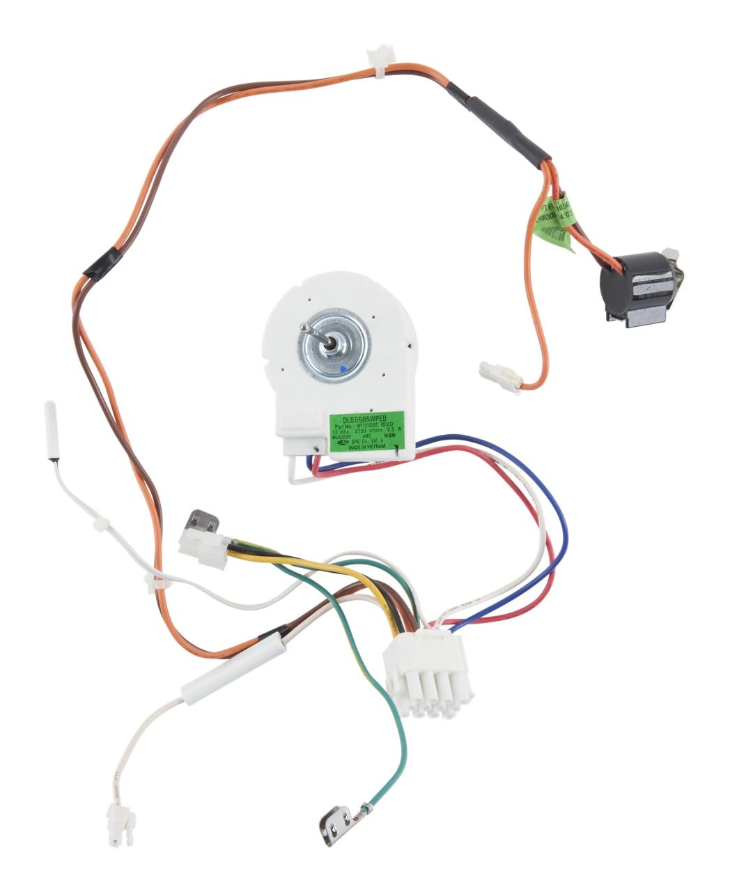 Whirlpool W11224591 Genuine OEM Refrigerator Evaporator Fan Motor