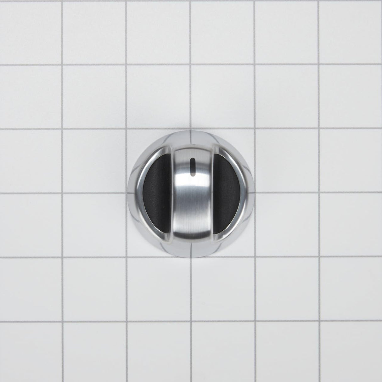 Whirlpool WPW10160371 Genuine OEM Gas Range Surface Control Knob, Matte-finish Stainless Steel look