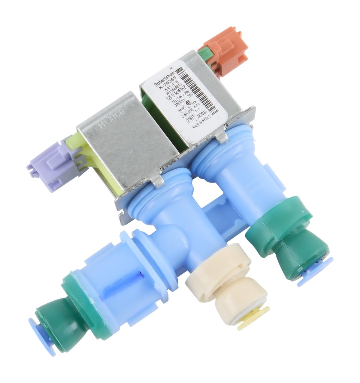 Whirlpool W11548535 Genuine OEM Refrigerator Water Inlet Valve