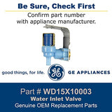 GE Dishwasher Valves WD15X10003 replacement part