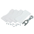 LG AAA30793428 Washer Mounting Bracket, White