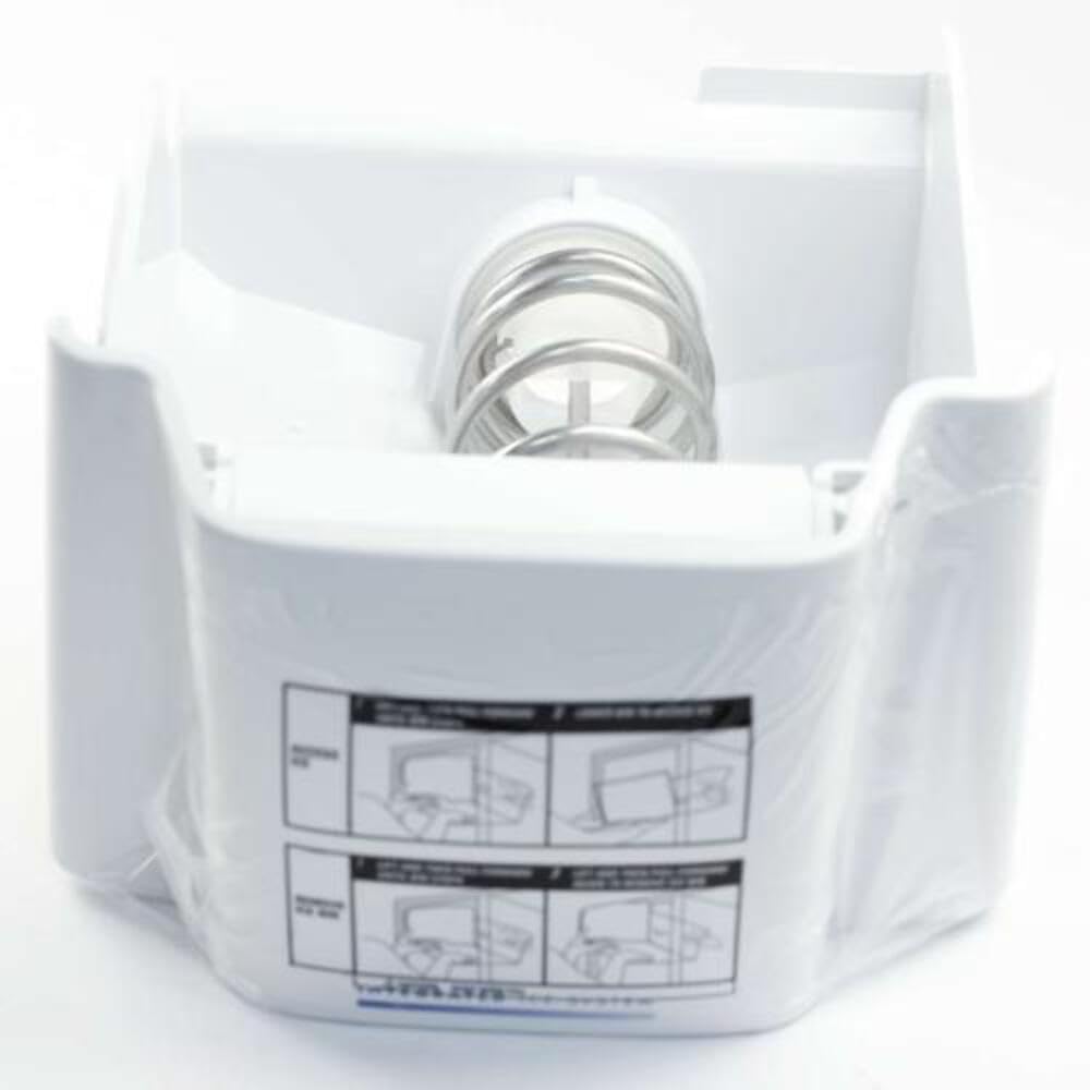 GE WR17X12079 Genuine OEM Ice Bucket Assembly (White)