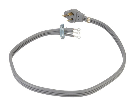 Whirlpool 8171385RC Genuine OEM Power Cord for Electric Ranges, Gray – Replaces 8171385RA, W10830964