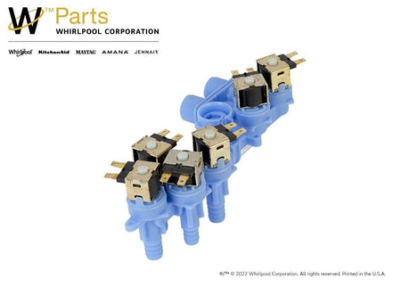 Whirlpool W10853723 Genuine OEM Top Load Washer Water Inlet Valve