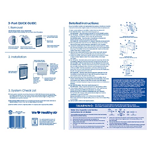 AprilAire 35 Water Panel Humidifier Filter Replacement for AprilAire Whole-House Humidifier Models 350, 360, 560, 560A, 568, 600, 600A, 600M, 700, 700A, 700M, 760, 760A, 768