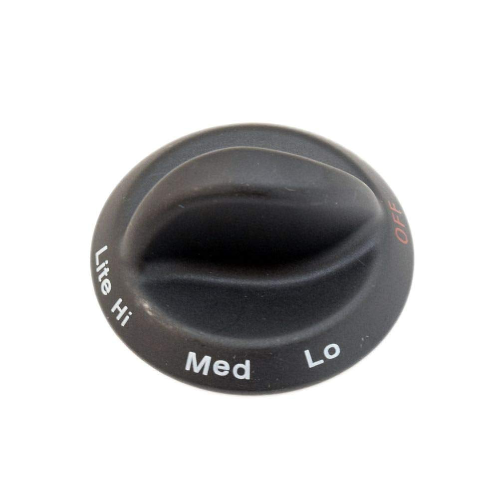 Gas Range Surface Burner Control Knob