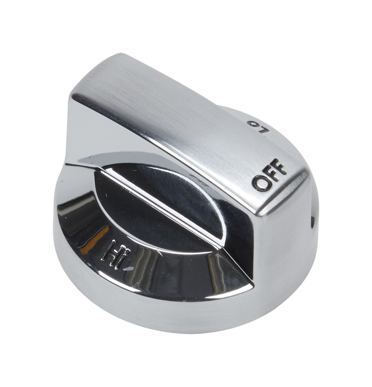 Whirlpool WPW10301588 Genuine OEM Range Surface Burner Control Knob, Stainless