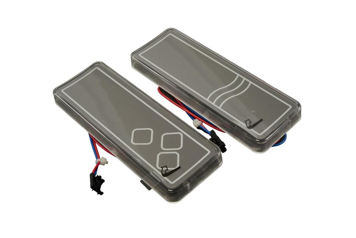 Whirlpool WPW10368730 Genuine OEM Refrigerator Dispenser Actuator Pad Set Replacement Part - Replaces W10348792, W10334786, and more