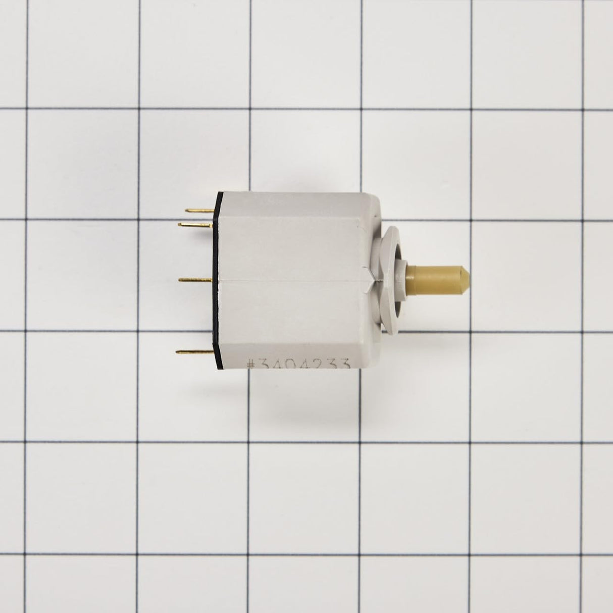 Whirlpool WP3404233 Genuine OEM Dryer Push-To-Start Switch