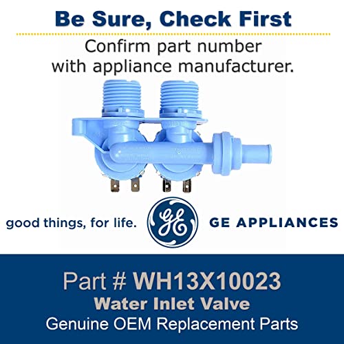 GE WH13X10023 Genuine OEM Water Inlet Valve