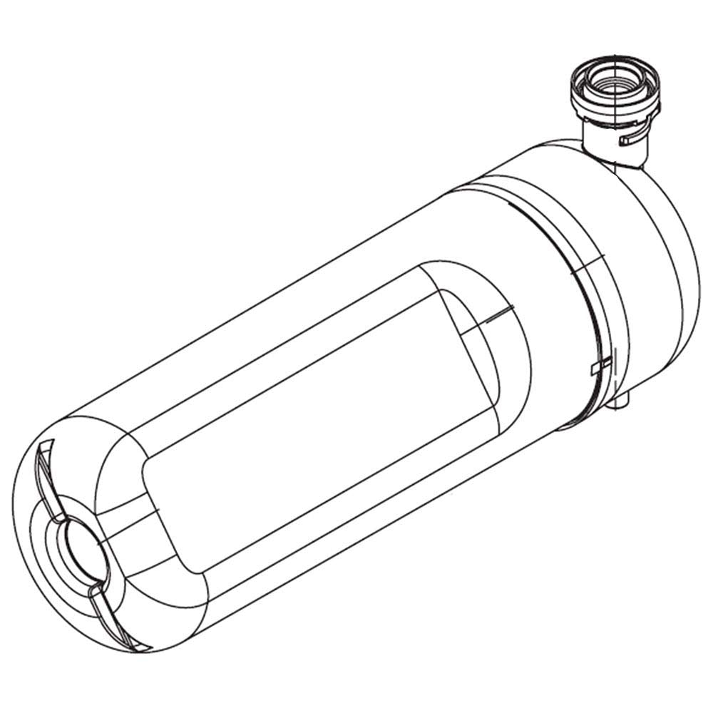 LG MJM62864601 Refrigerator Water Reservoir Genuine Original Equipment Manufacturer (OEM) Part